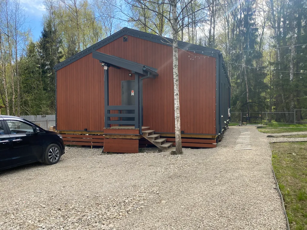 Гостевой дом у леса с чаном и сауной