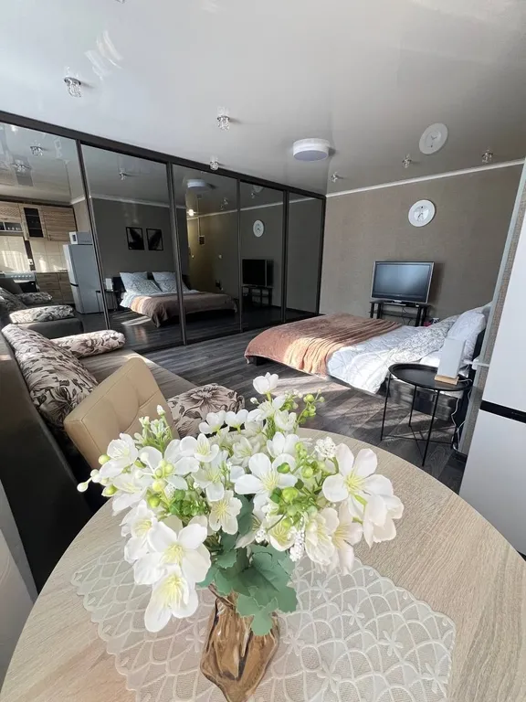 Квартира Стильная студия в центре города — аренда посуточно в Асбест