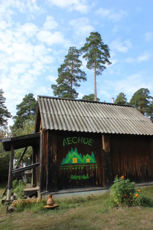 Лесной домик за рекой