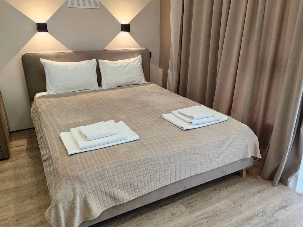 Уютная студия с видом на горы