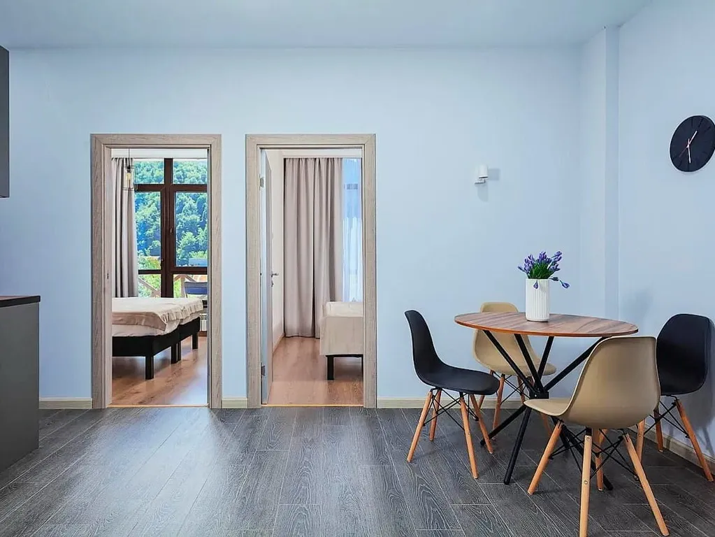 Уютная квартира с красивым видом на горы