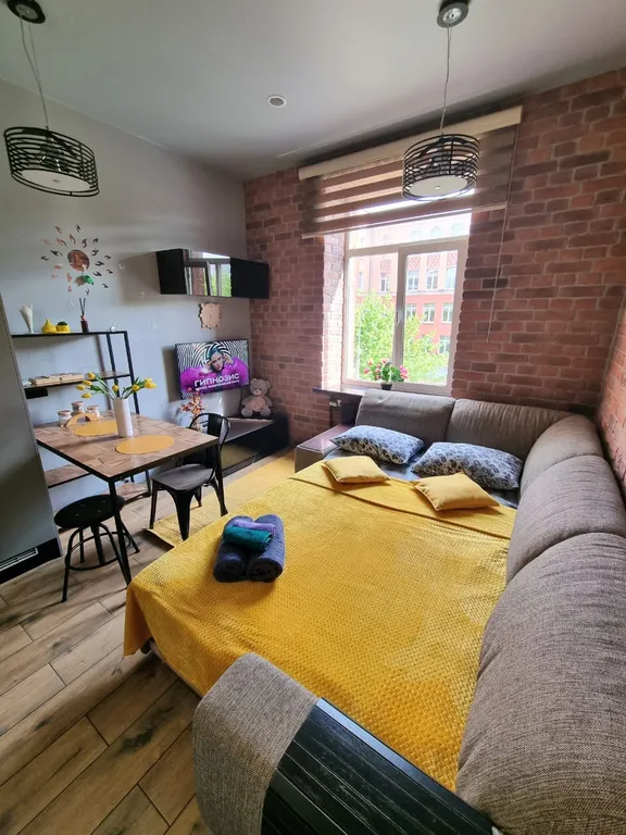 Квартира Квартира Современная студия ждёт своих гостей — Москва