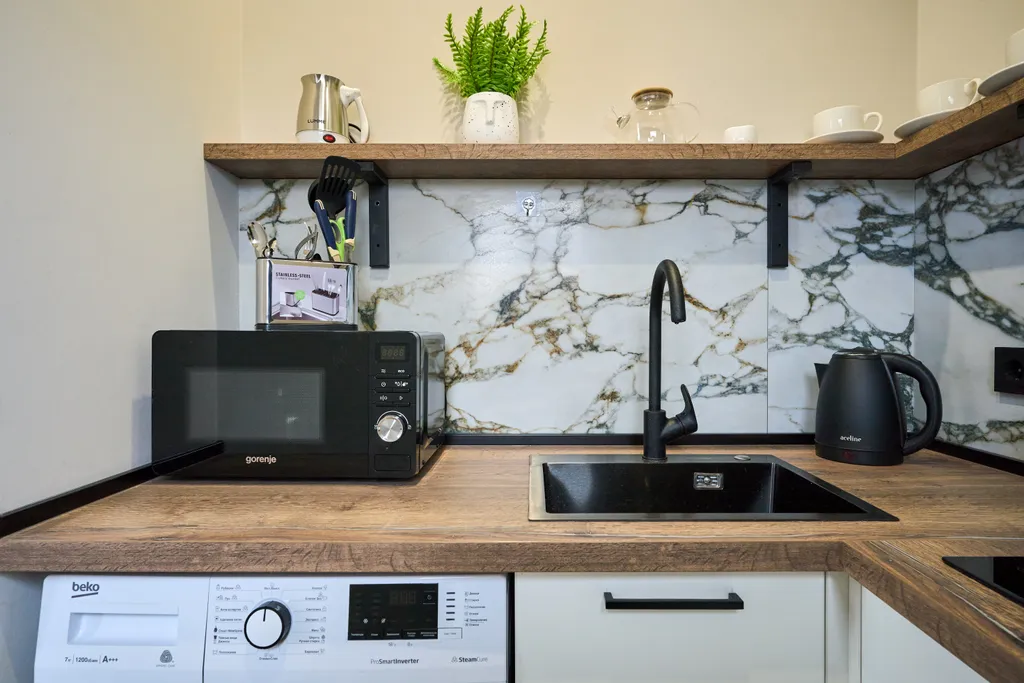 Квартира Квартира Лофт студия с балконом и видом на море и горы — Лазаревское