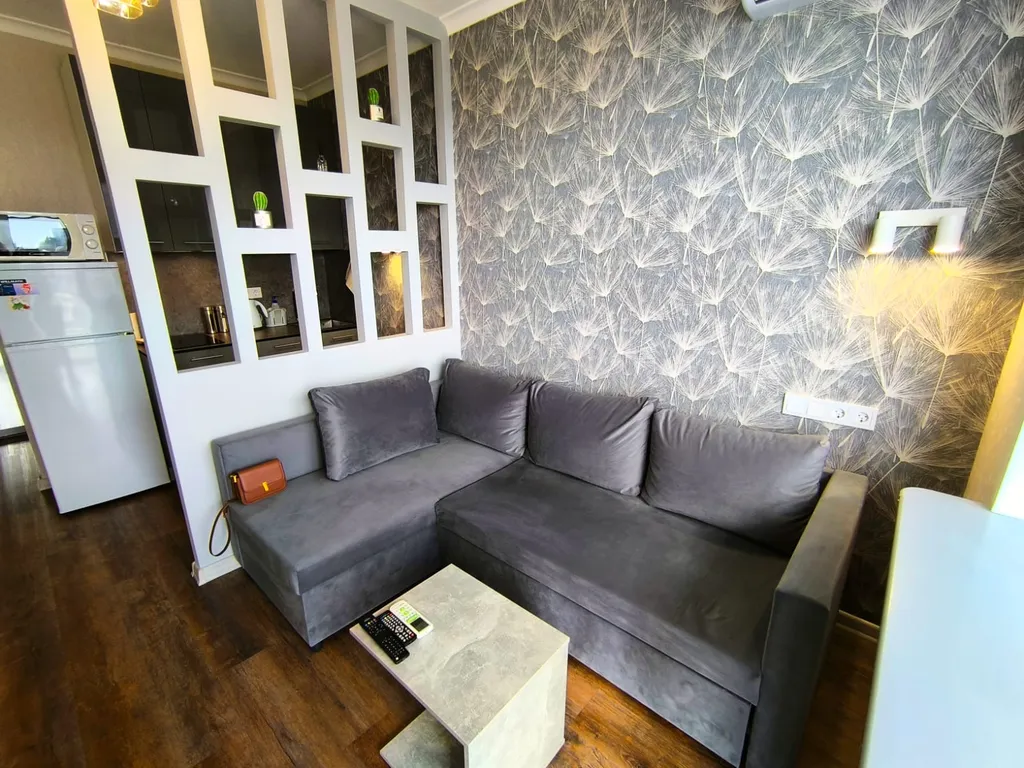 Квартира Квартира Новая видовая студия в 50 метрах до моря — Сочи