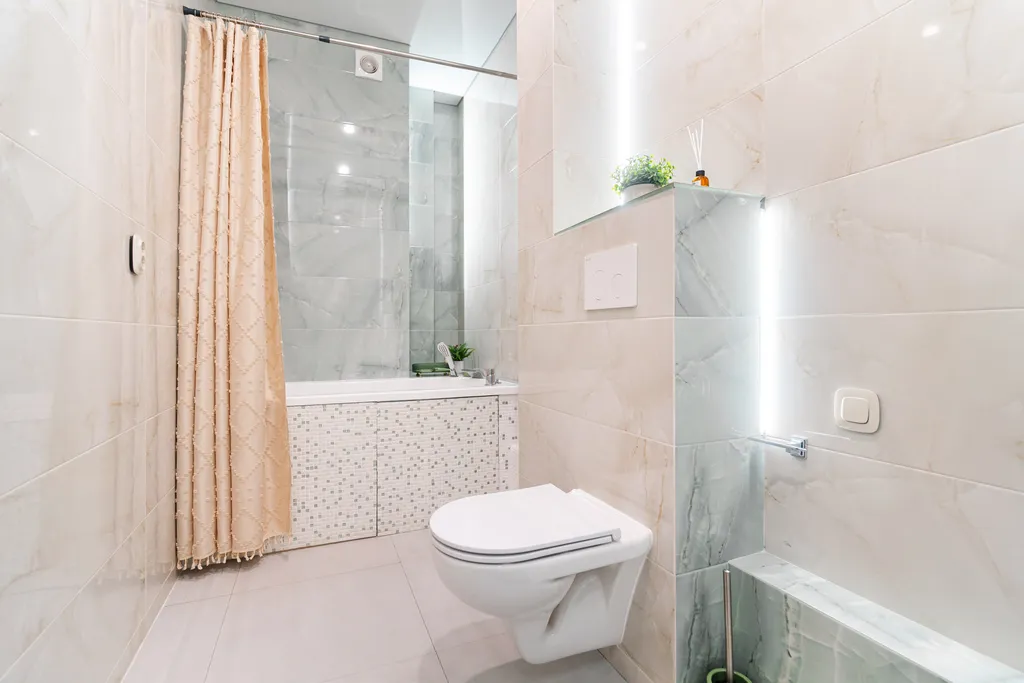 Евро-двушка в новом ЖК - до 3 гостей