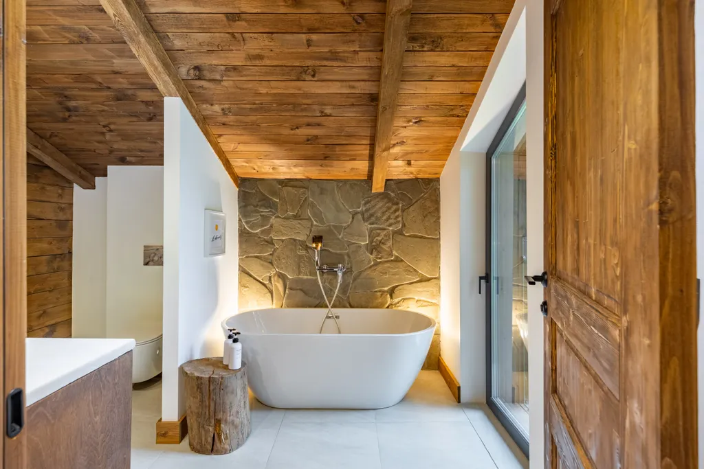 Коттедж Сказочный Шале с камином и джакузи в живописном лесу — Шадрино