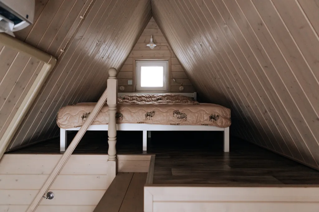 Стильный домик для отдыха с питомцем