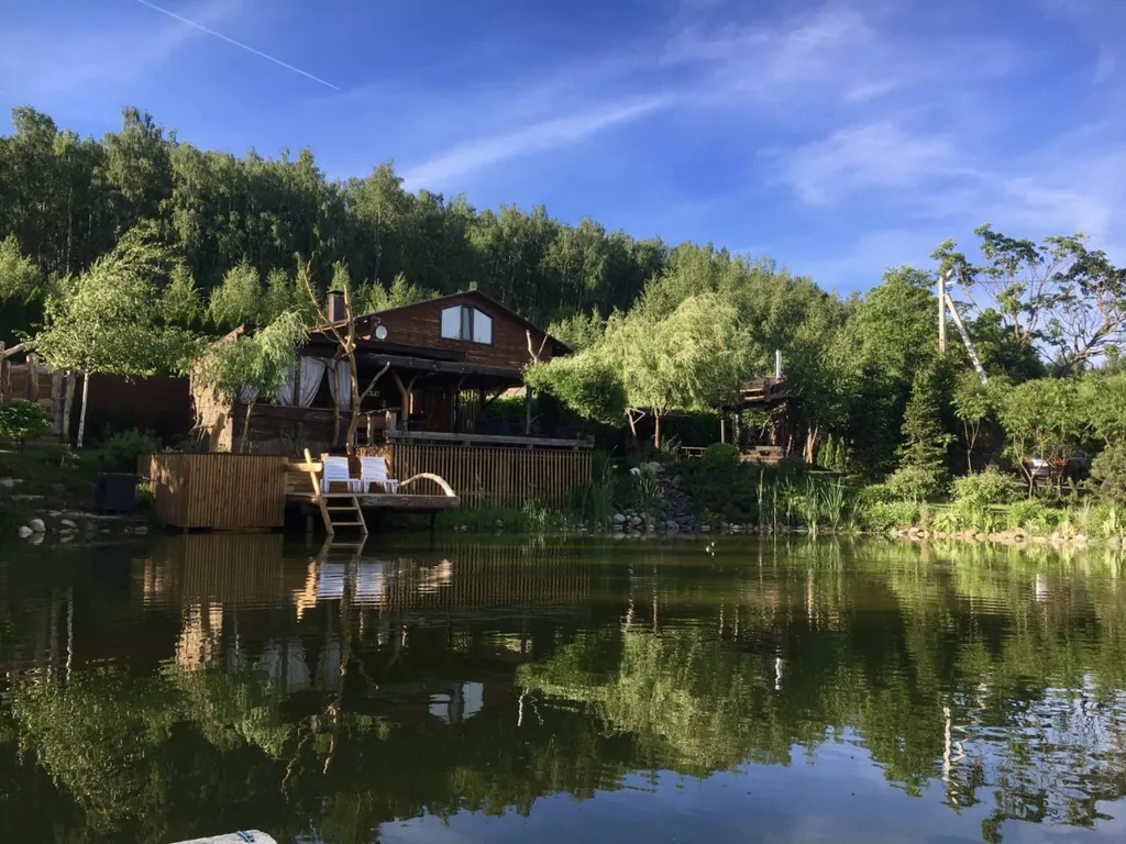 Домик 3 у пруда с 2 спальнями под Минском