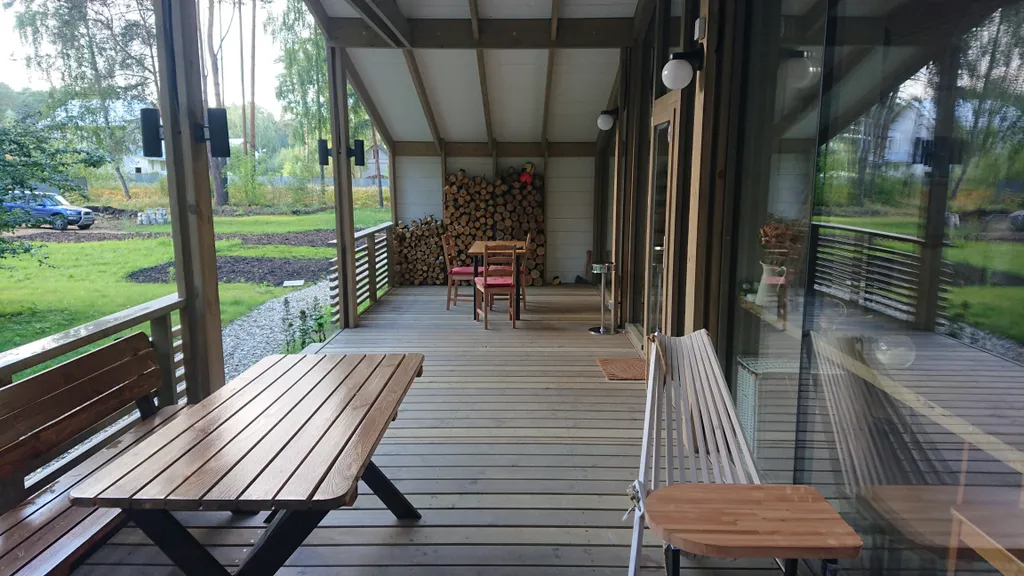 Уютный домик в сосновом бору