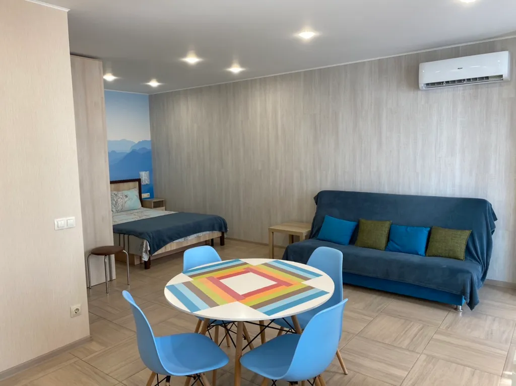 Квартира Квартира-студия с видом на море и парк — Севастополь