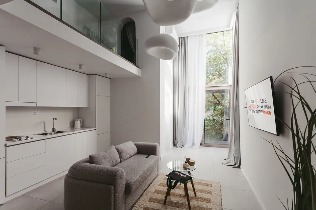 Квартира Стильные апартаменты, 1 спальня, рядом с Оперным театром — аренда посуточно в Ереван