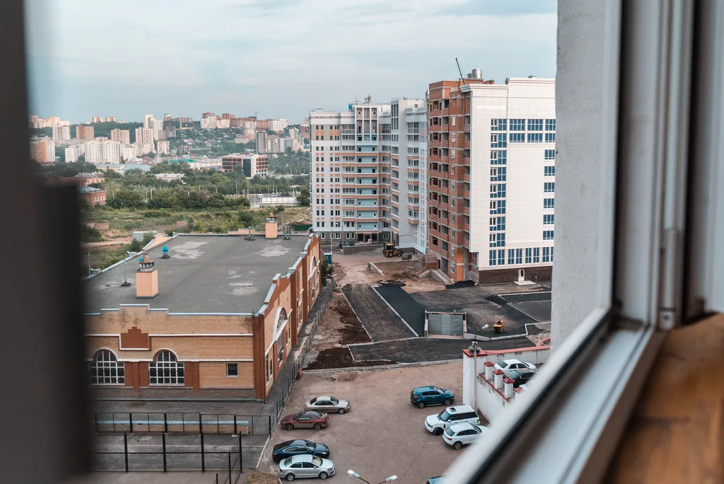 1-комнатная квартира в центре при заезде в город