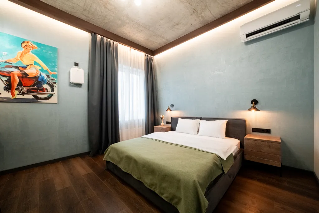 Стильная квартира в стиле Лофт рядом с ТРЦ Планета