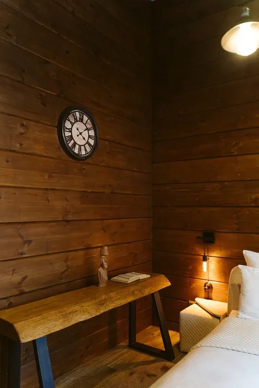 Дом с камином, сауной и купелью