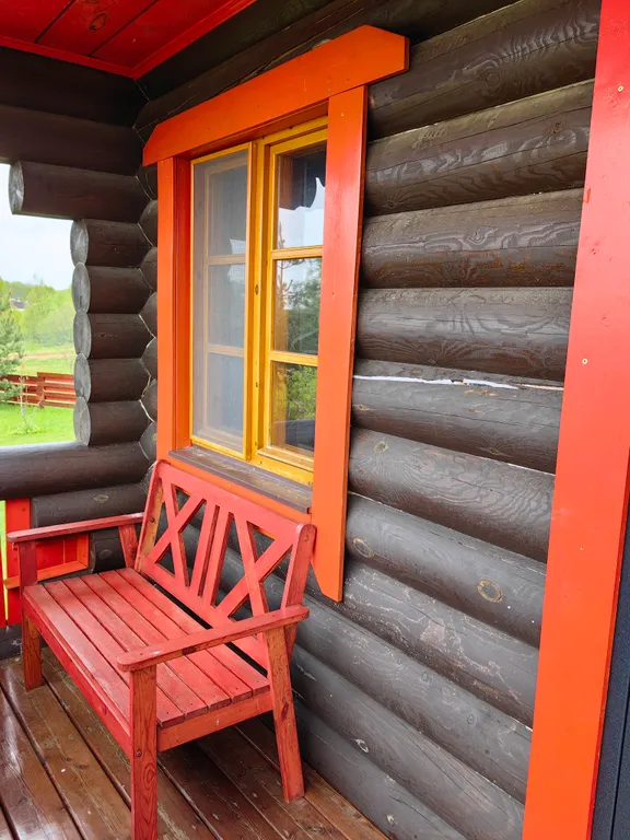 Дом с видом на озеро Волго