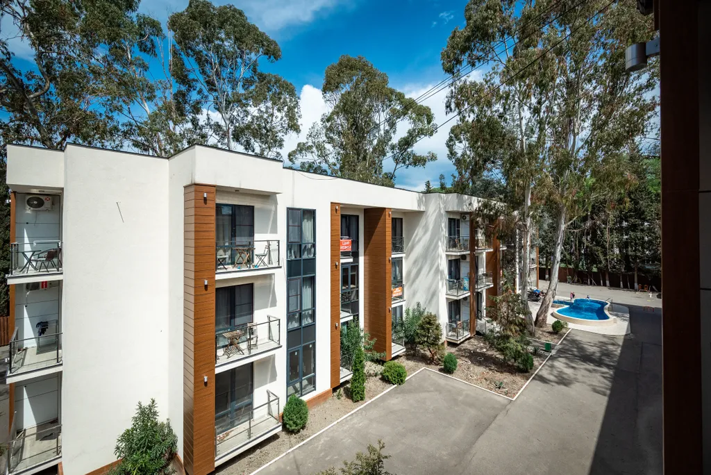 Апартамент в курортном городке в ЖК с бассейном