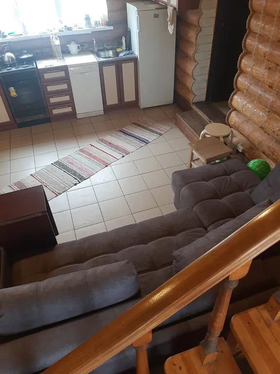 Коттедж Загородный деревянный дом с баней на дровах (Павловск, Коммунар) — Марьино