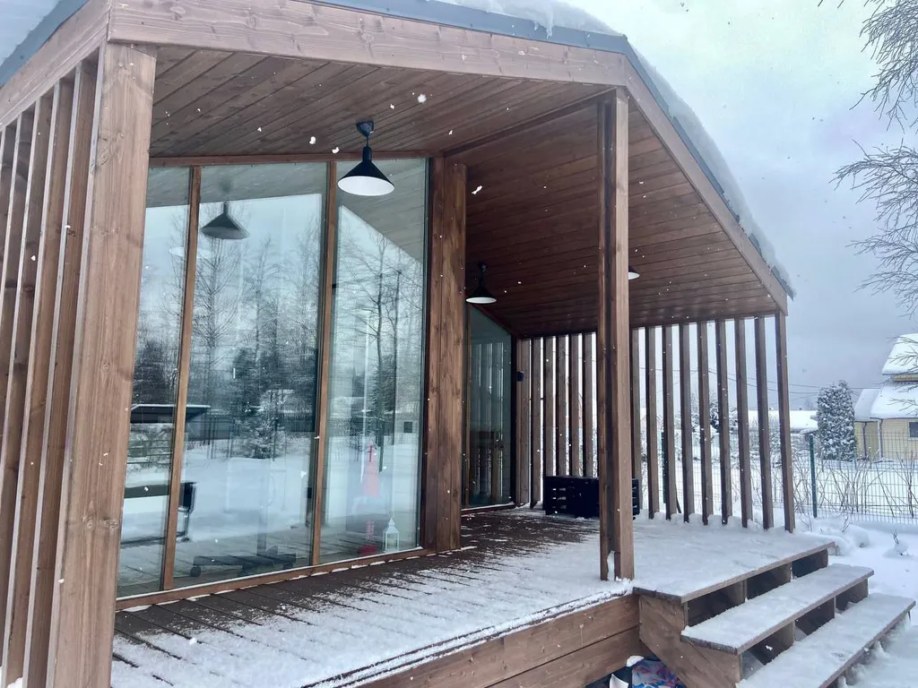 Современный шале рядом с горнолыжкой