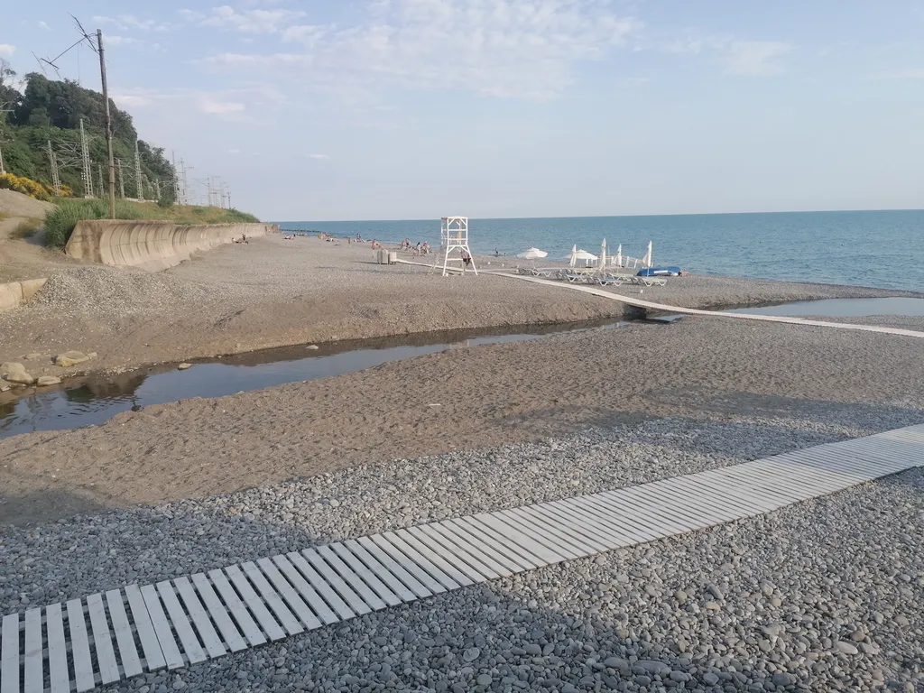 Уютная квартира на берегу моря