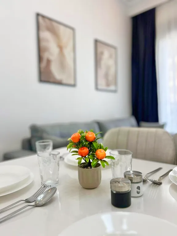 Уютная квартира в новом ЖК в центре Махмутлар — аренда посуточно в Аланья