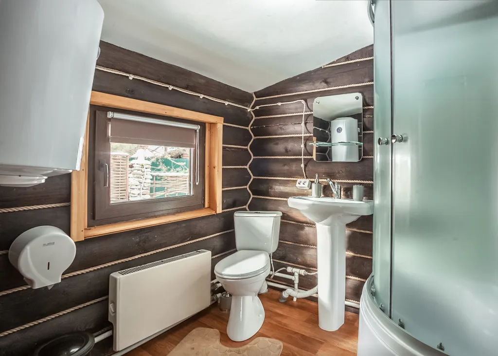 Четырехместный бунгало Семейный с каминным залом