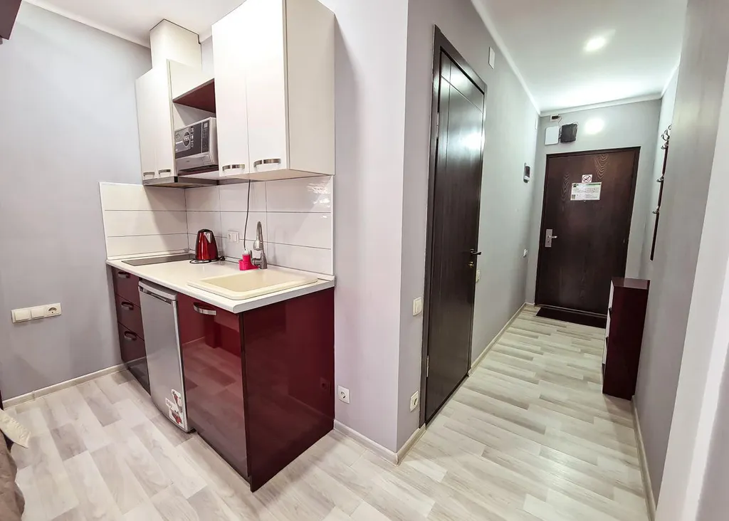 Студия orbi residence с видом на море