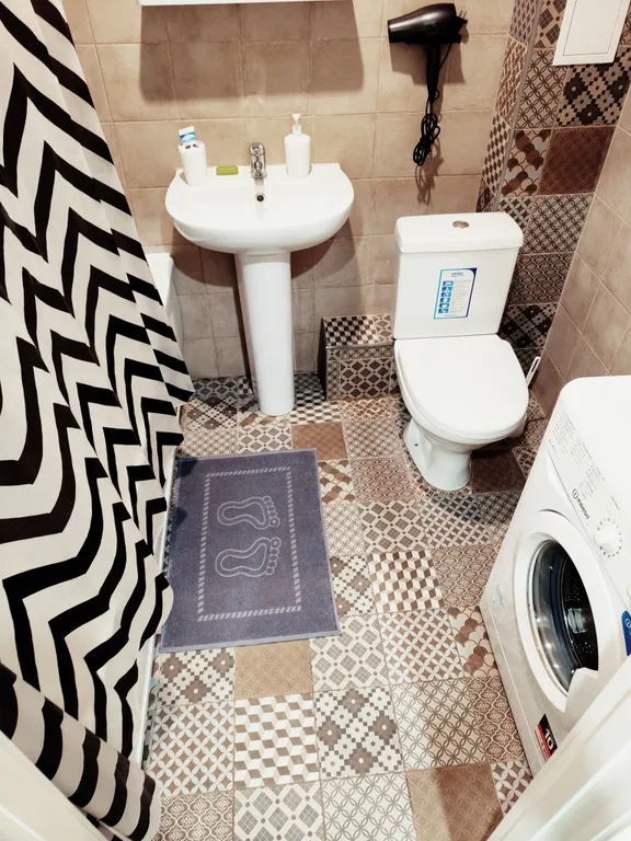 Просторная студия с шикарным видом на город