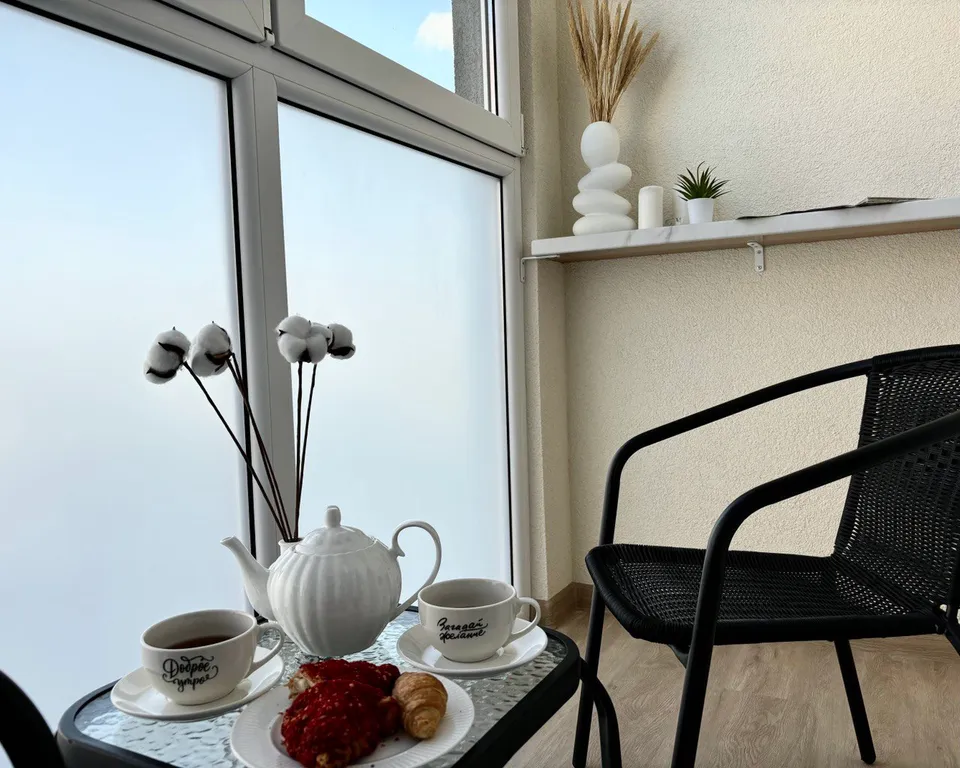 Уютная квартира с отдельной спальней на западном пляже Зеленоградска