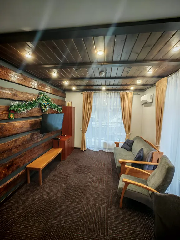 Апартамент на "5" (студия+спальня) № 505 с видом на трассы и долину