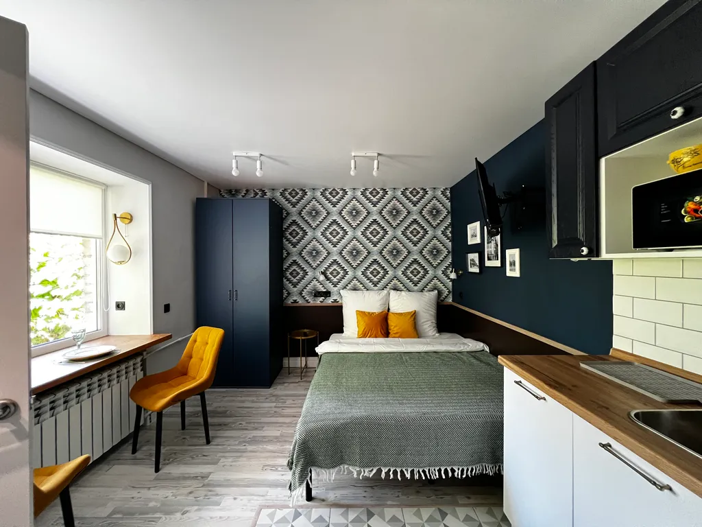 Квартира Уютная стильная студия в самом центре — аренда посуточно в Смоленск