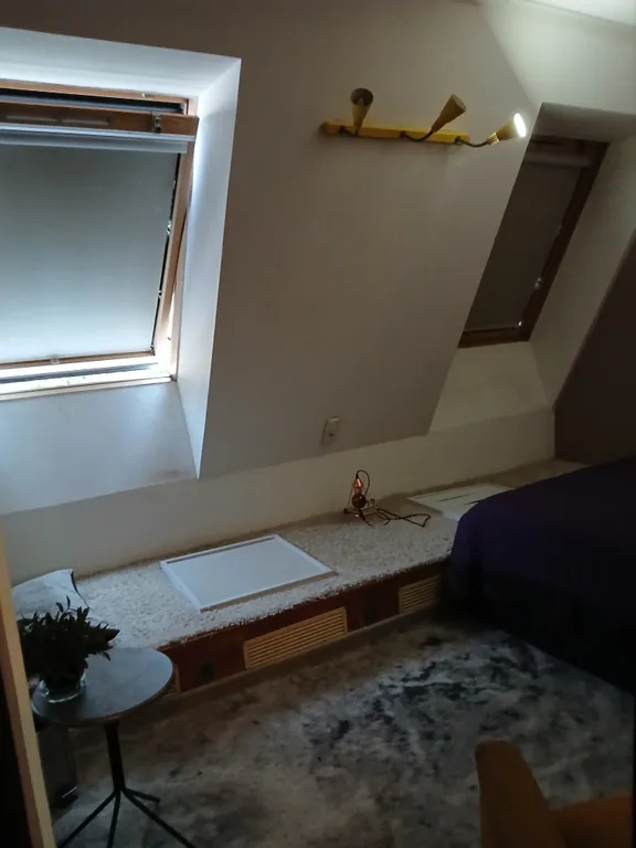 Атмосферная двухуровневая квартира с сауной