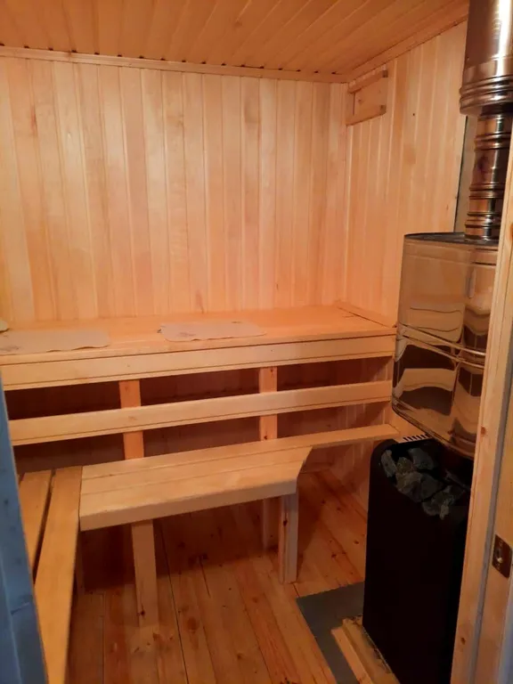 Дом с сауной на дровах