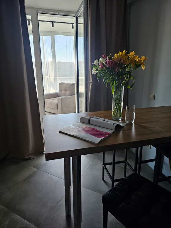 Студия с видом на Кремль