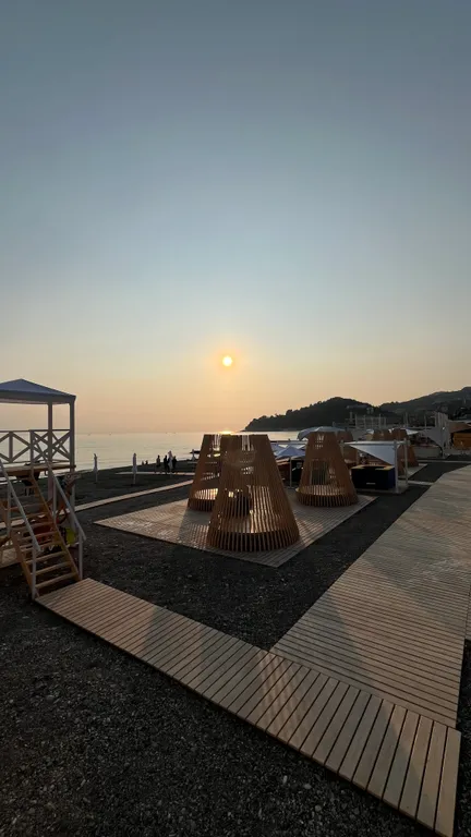 Уютная квартира в центре Хосты, 10 мин до пляжа неспешным шагом