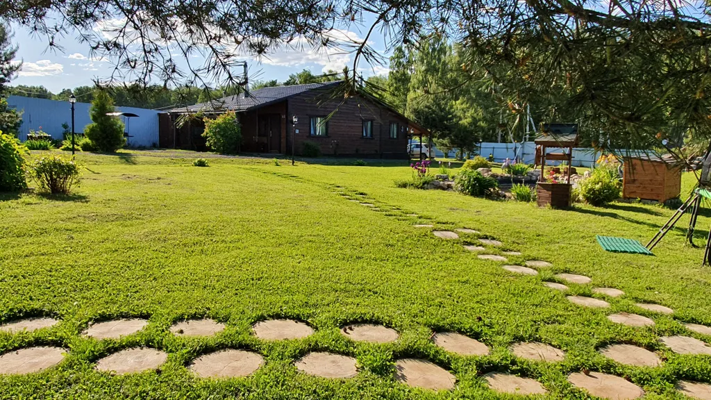 Коттедж с 2-мя спальнями, камин+сауна