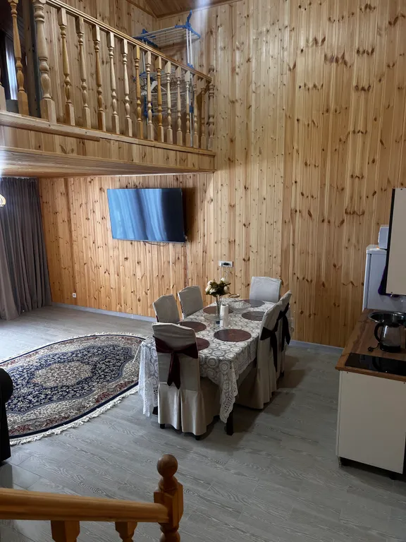 Коттедж 2 на береговой линии с красивым пляжем