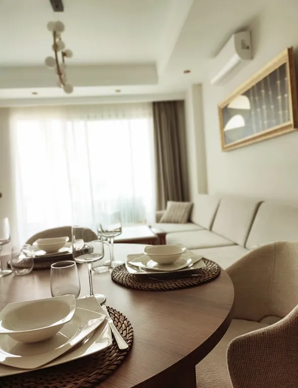 Квартира 1+1 в Azura World c видом на бассейн и аквапарком