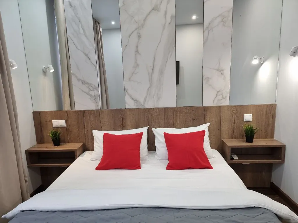 Квартира Квартира Kомфoртный апapтамент в апаpт-отeле милленниaлс — Сочи