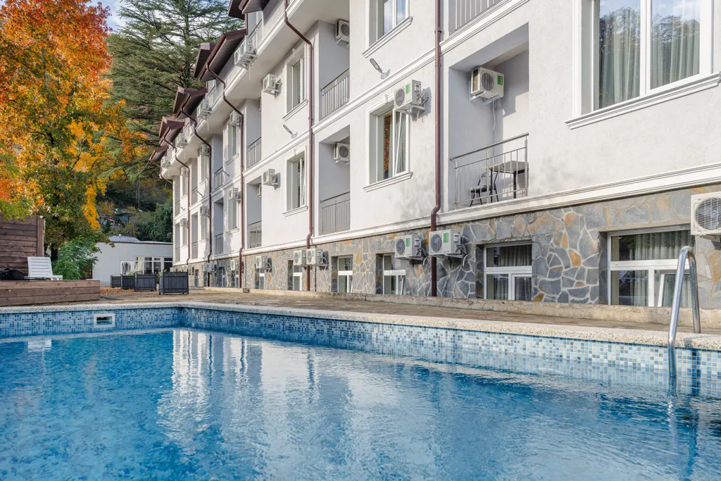 Студия Мацеста Грин с сауной и теплым бассейном