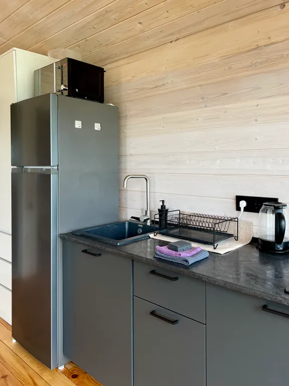 Домик с панорамным видом на Катунь