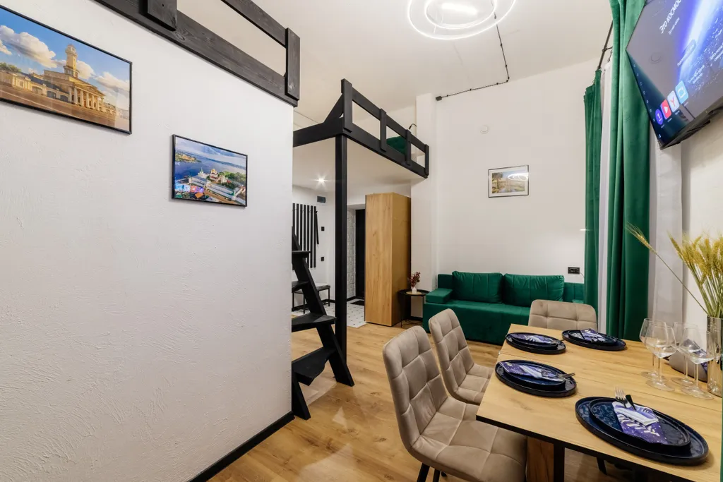 Четырехместные апартаменты в исторической части Костромы