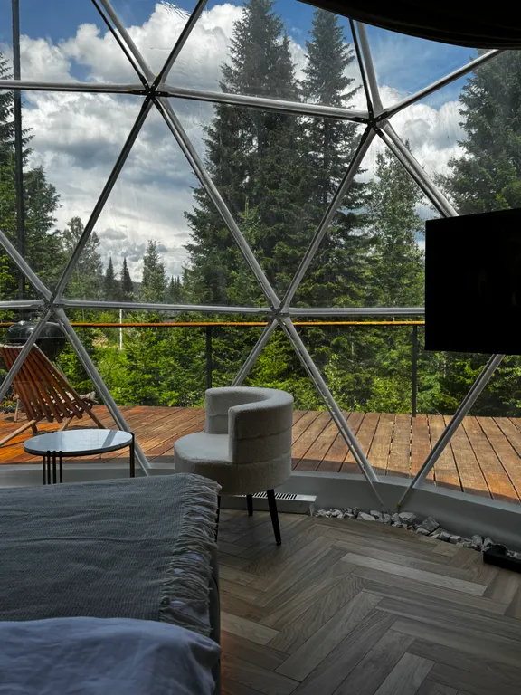 Коттедж Купольный дом «MOUNTAIN» на 4 гостя — Шерегеш