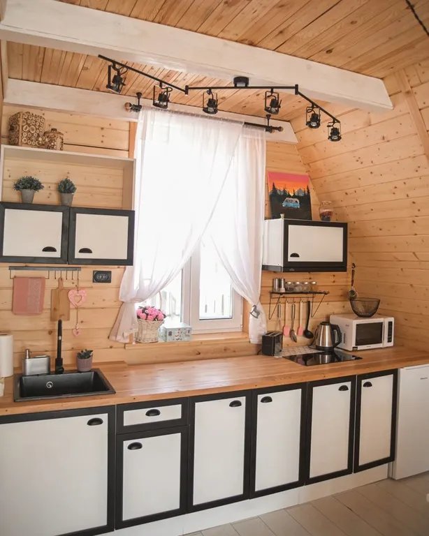 Уютный А-Фрейм домик