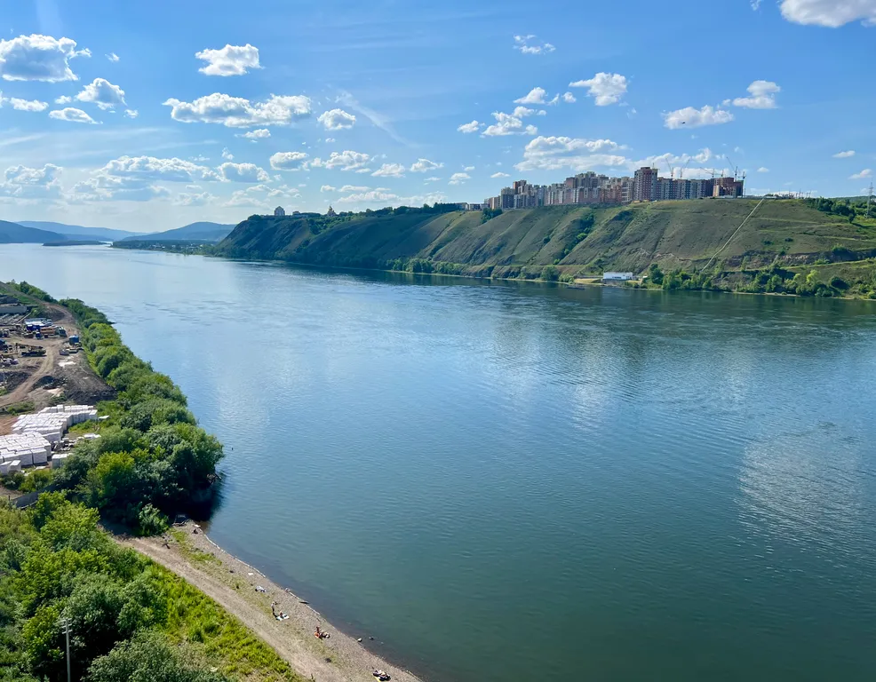 Квартира 2-комнатная квартира с красивым видом на енисей около заповедника столбы — Красноярск