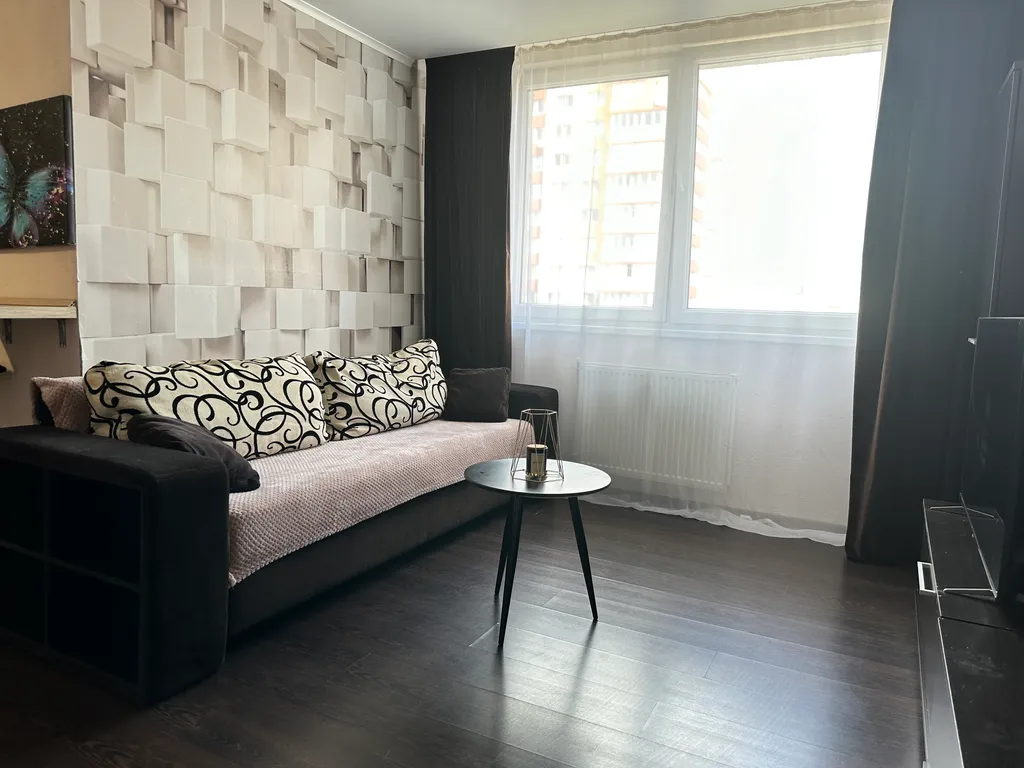 Уютная светлая квартира с кофемашиной