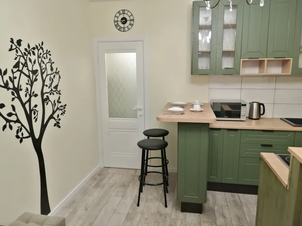 Атмосферная студия с дизайнерским ремонтом