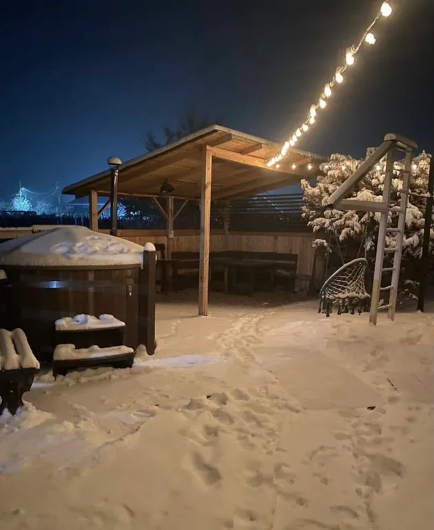 Дом с баней и купелью