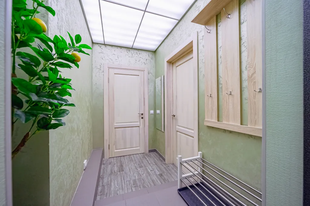 Удобная локация в самом центре у метро с видом на город и арену