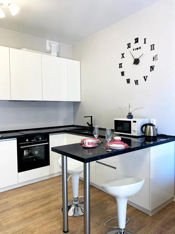 Студия с балконом и видом на море и горы ЖК Анаполис