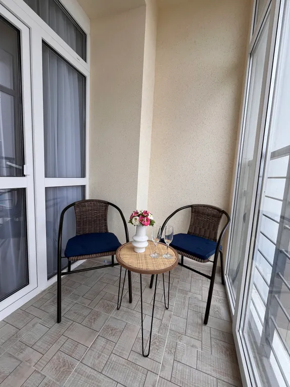 Квартира Квартира Невероятно уютная новая студия с красивым видом на реку и город — Волгоград